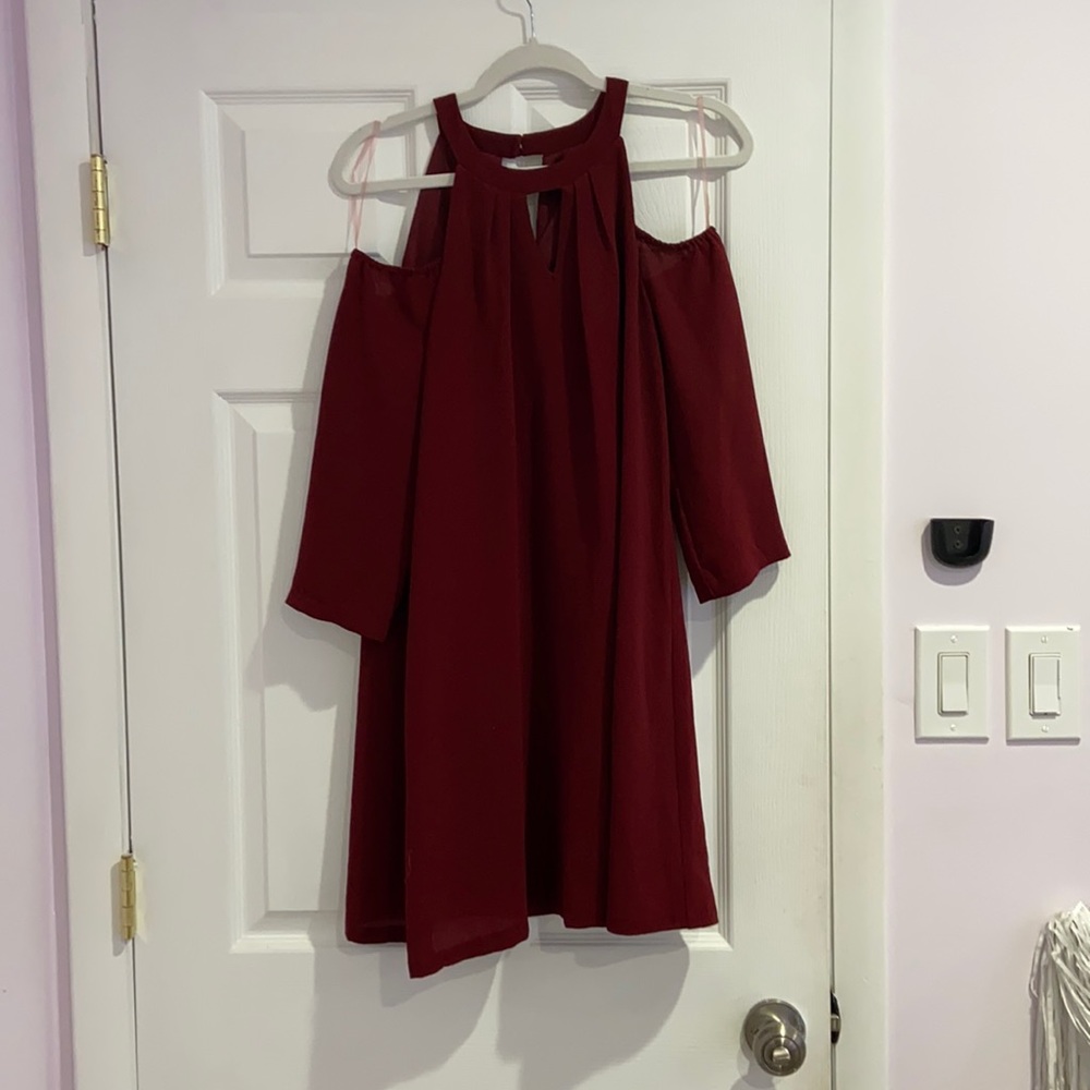 Love reign off the shoulder dress
